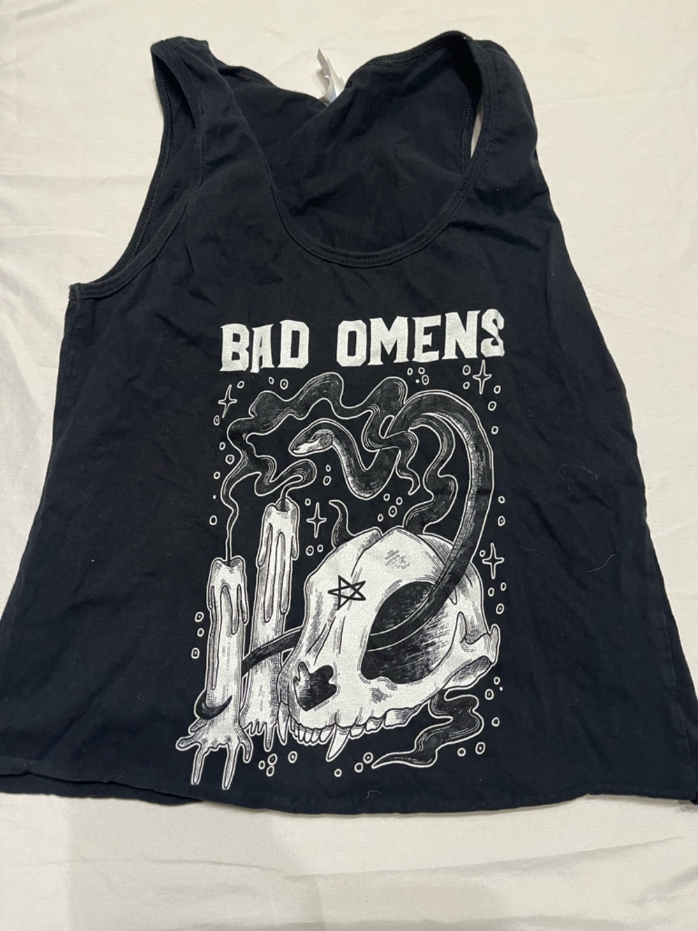 Bad Omens Tank Cropped Medium Women